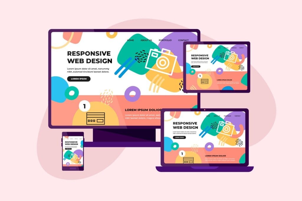 أخطاء تصميم المواقع التصميم غير المتجاوب مع الموبايل
