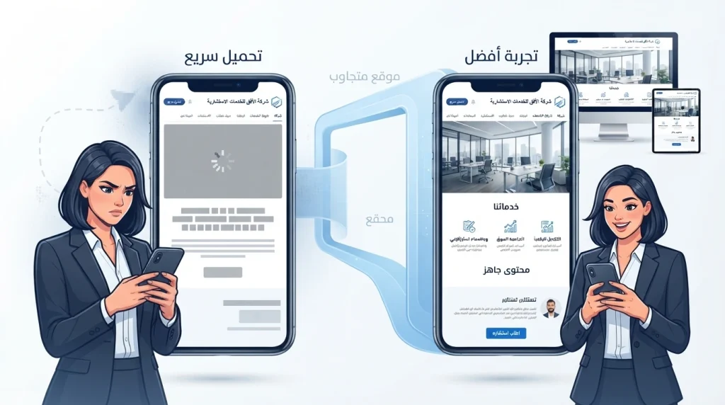 شركة تصميم مواقع في مصر: 10 عوامل تحدد جودة الموقع الإلكتروني 3 سرعة تحميل الموقع